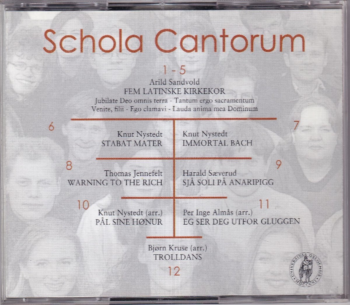 LILY-118 「Schola Cantorum」(北欧のアカペラ合唱団)の画像2