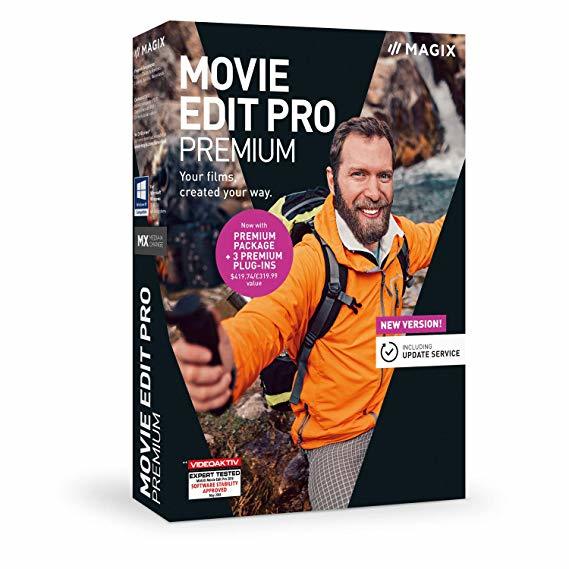 Magix Movie Edit Pro 2019 Premium パッケージ版 ダウンロード版へ変更の可能性あり マジックス　ムービー 送料無料☆新品即決！_画像1