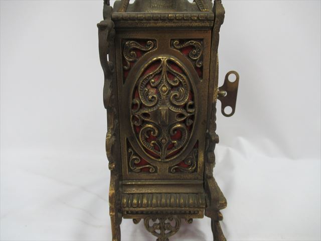 1 jpy * junk [ antique ] interior Vintage West bracket clock ornament collector collection 