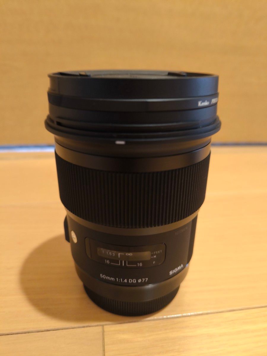 SIGMA レンズ　50㎜　F1.4DG HSM Art キヤノンEFマウント　フルサイズ　美品！