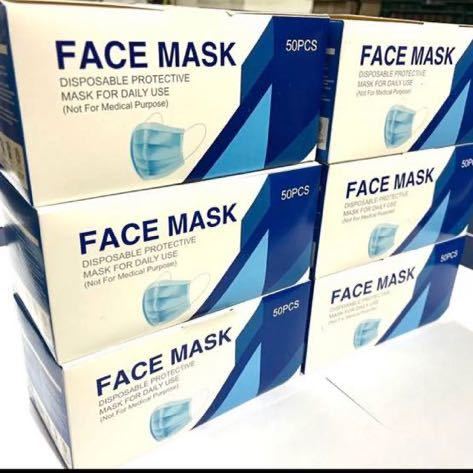  profit 2000 sheets non-woven mask adult size disposable mask 50 sheets insertion ×40 box (1 box 120 jpy )