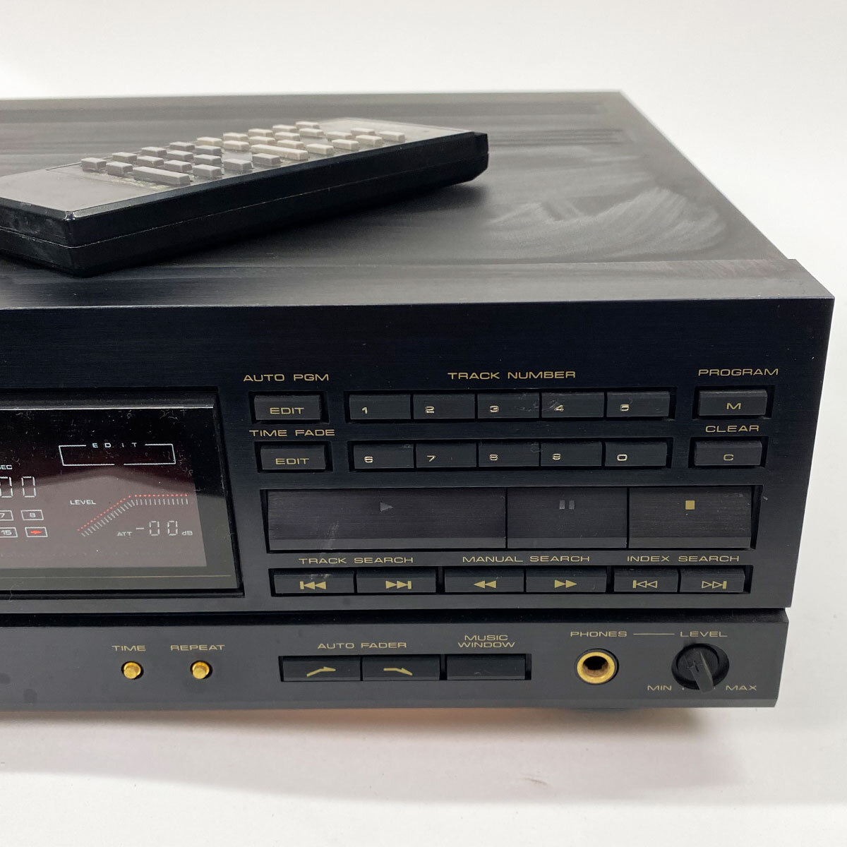 パイオニア PIONEER CDプレーヤー TD-8070 リモコン付き オーディオ機器 通電確認済み 現状品 中古品 nn0101 085_画像3