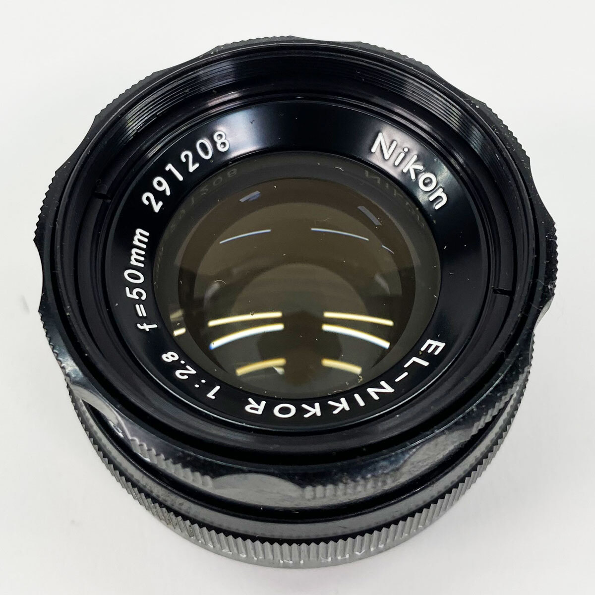 ニコン Nikon EL-NIKKOR 50mm f/2.8 引き伸ばしレンズ レンズ 保護ケース入り 現状品 中古品 nn0101 088の画像4