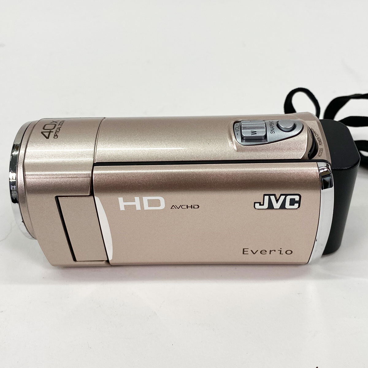 ビクター JVC Victor デジタルビデオカメラ Everio GZ-HM670-N キャリーバッグ セット 動作確認済 現状品 中古品 nn0101 113_画像3