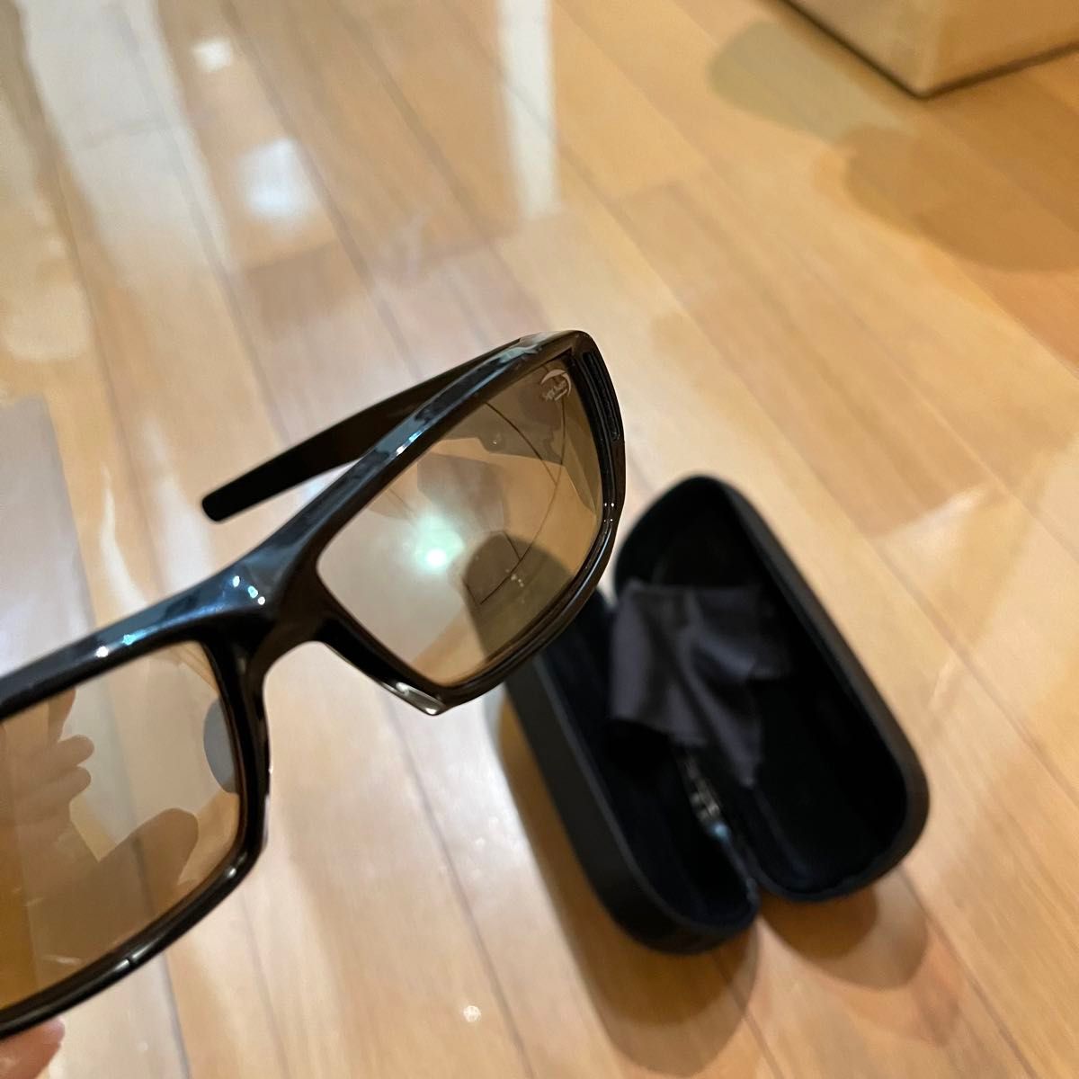 Sight Master TIEMCO ティムコ サイトマスター サングラス　ケース付き　レンズ拭き付き　偏光サングラス