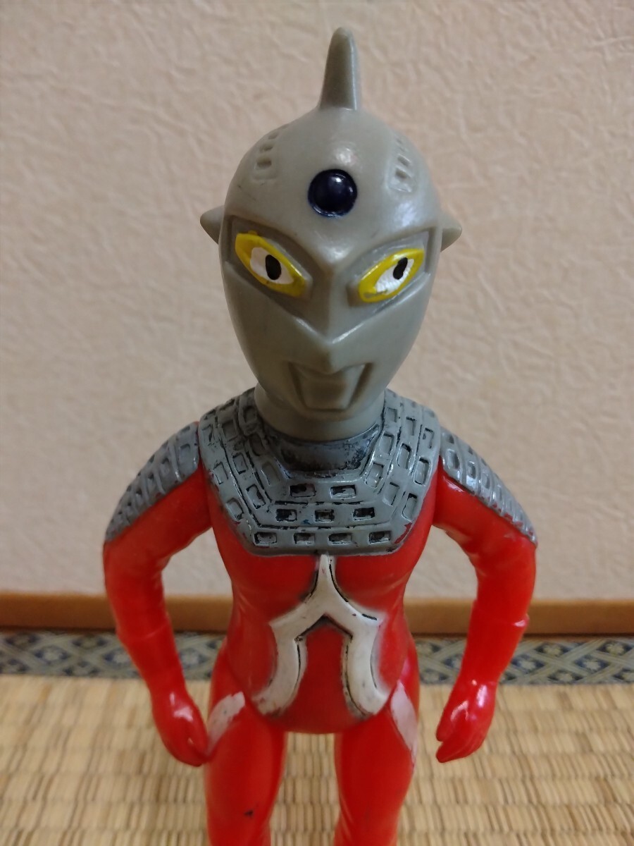 ブルマァク ソフビ ウルトラセブン 当時物 スタンダードサイズの画像5