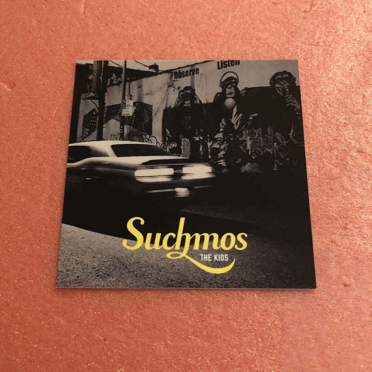 CD+DVD 限定盤 紙ジャケット ステッカー付 Suchmos The Kids サチモスの画像3