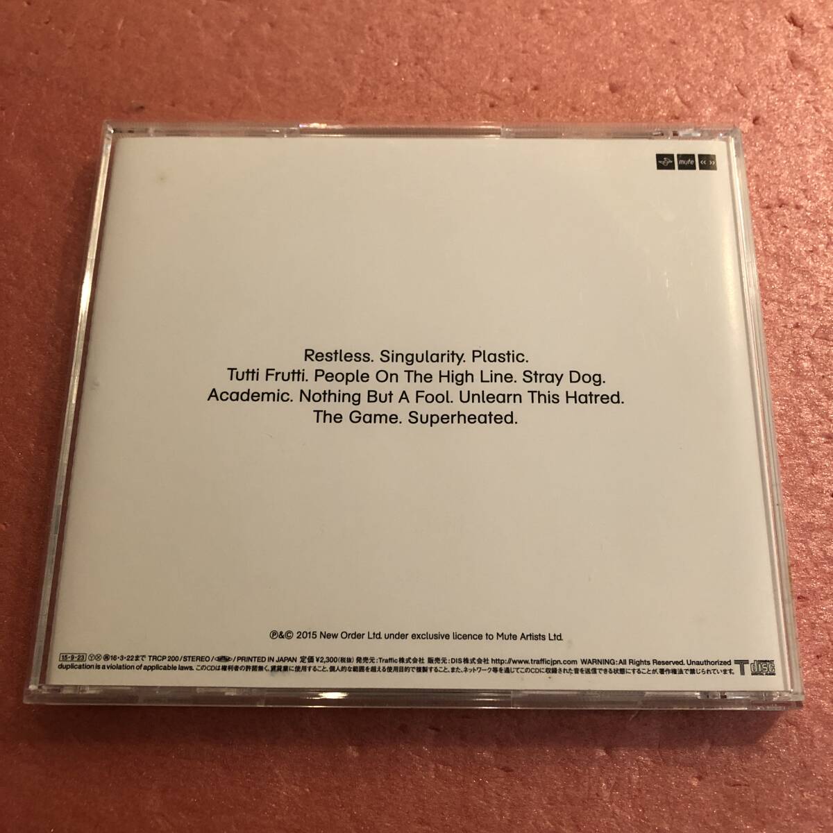 CD 国内盤 ボーナストラック 帯付 ニュー オーダー ミュージック コンプリート New Order Music Completeの画像3