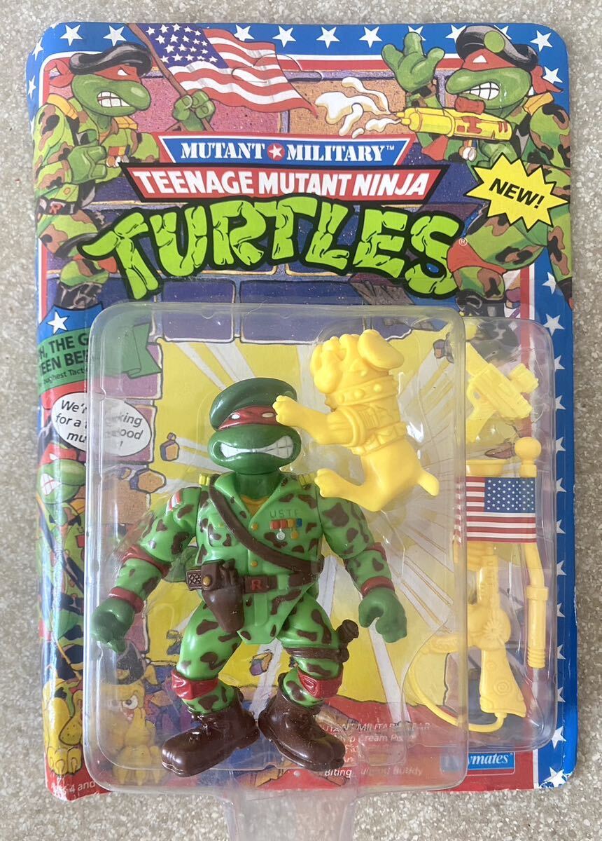 Teenage mutant ninja turtles Ralph the green beret VINTAGE MOC !!!!!!!!!ミュータントタートルズ PLAYMATES フィギュア ヴィンテージ_画像1