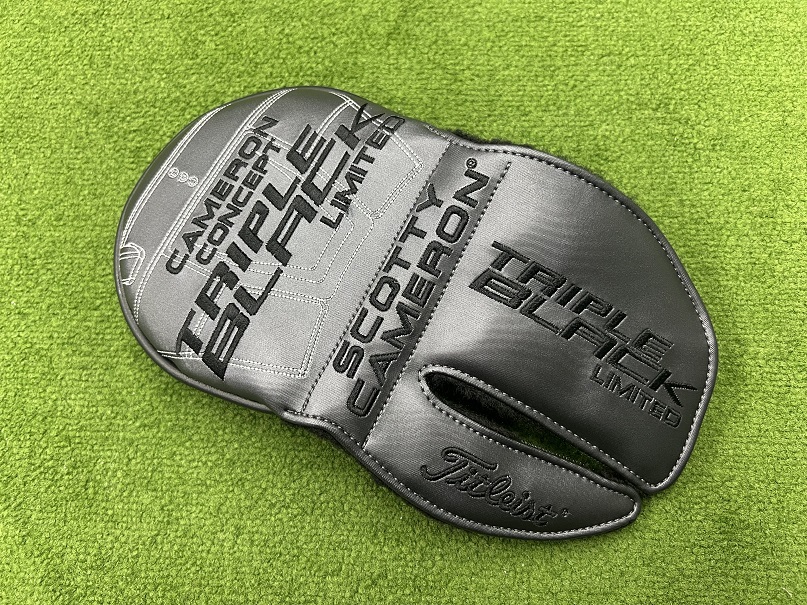 新品未使用品★世界限定4000本★スコッティキャメロン　SCOTTY CAMERON　PHANTOM X　9.5　トリプルブラック　パター　34インチ　2021年_画像7