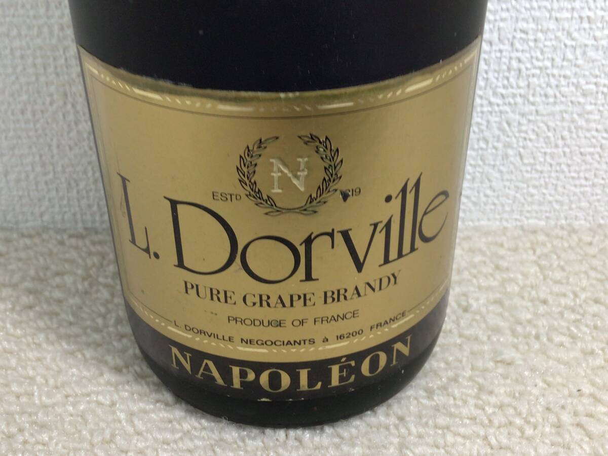 ★ 未開栓 ★ L.Dorville ル ドーヴィル NAPOLEON ナポレオン ブランデー 700ml 40% 古酒の画像2