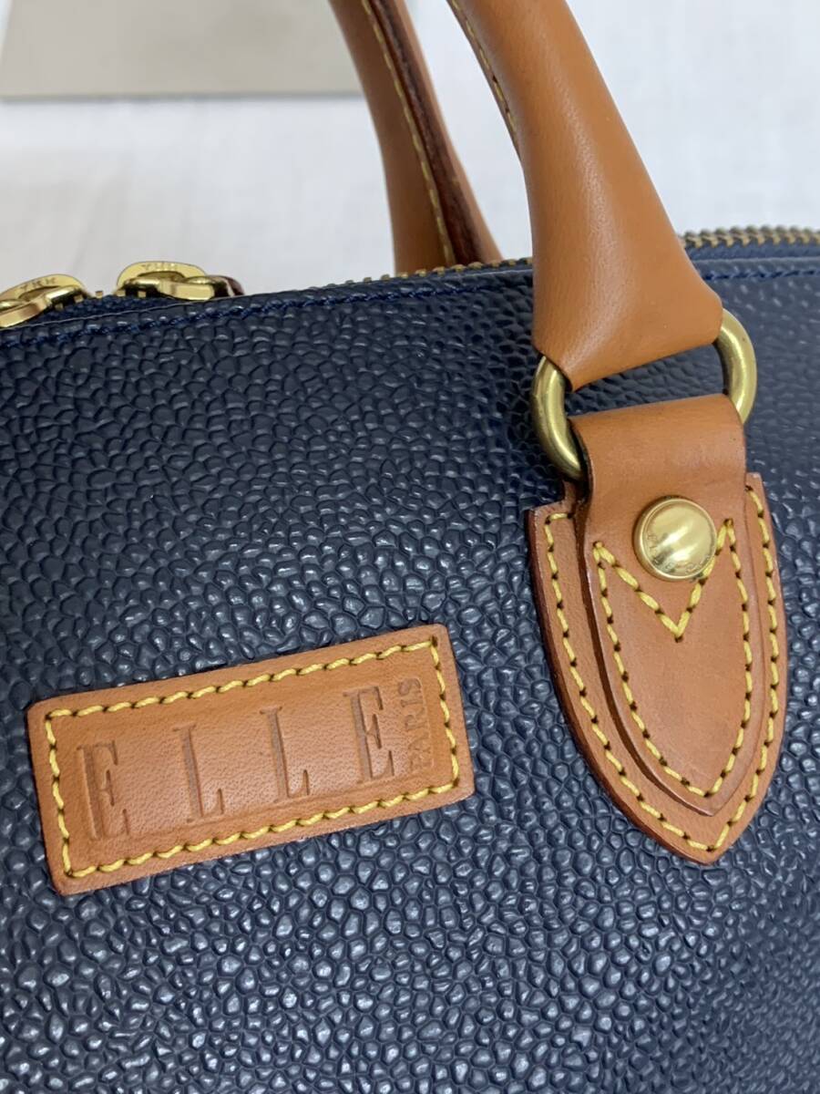 ELLE L Mini сумка "Boston bag" цвет : темно-синий 