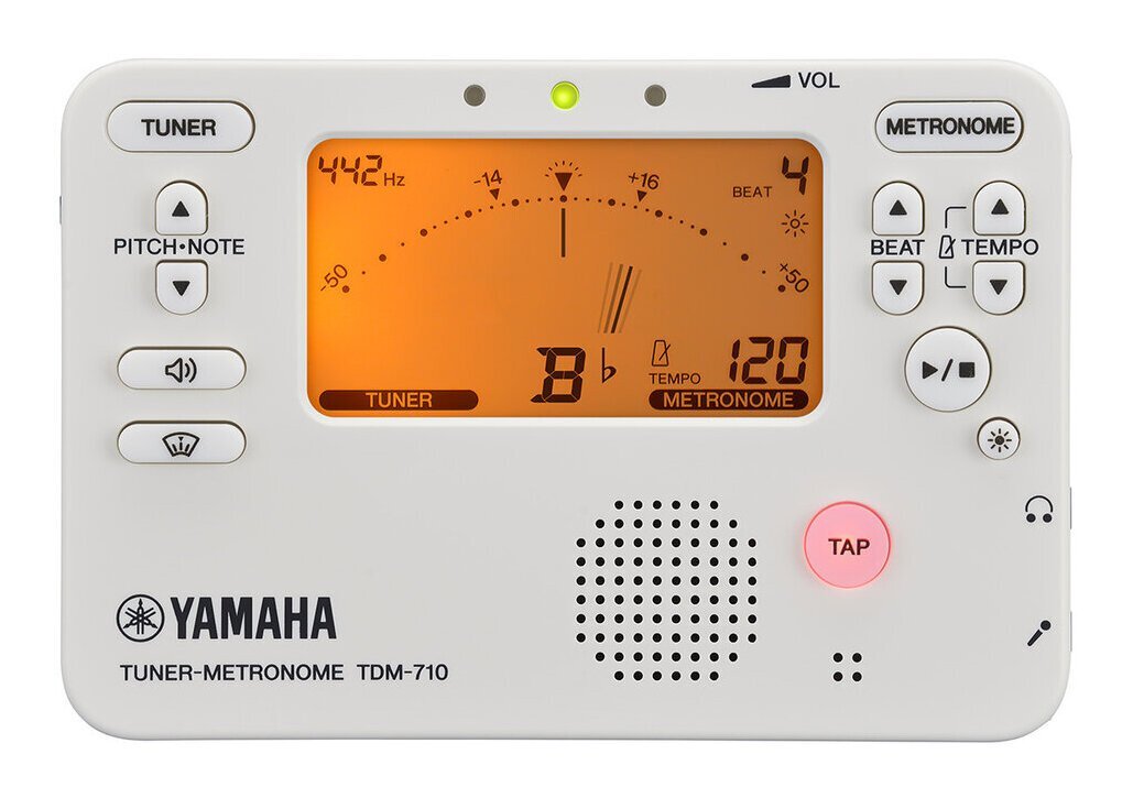 ★YAMAHA TDM-710IV アイボリー チューナー/メトロノーム★新品送料込/メール便_画像1