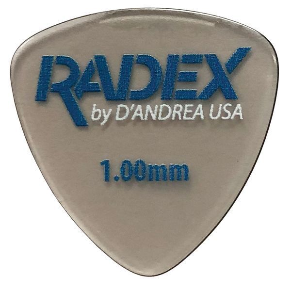 ★D’Andrea RDX346 1.00 [1.00mm] RADEXシリーズ ポリフェニルスルホン ギター ピック 6枚セット★新品/メール便_画像1