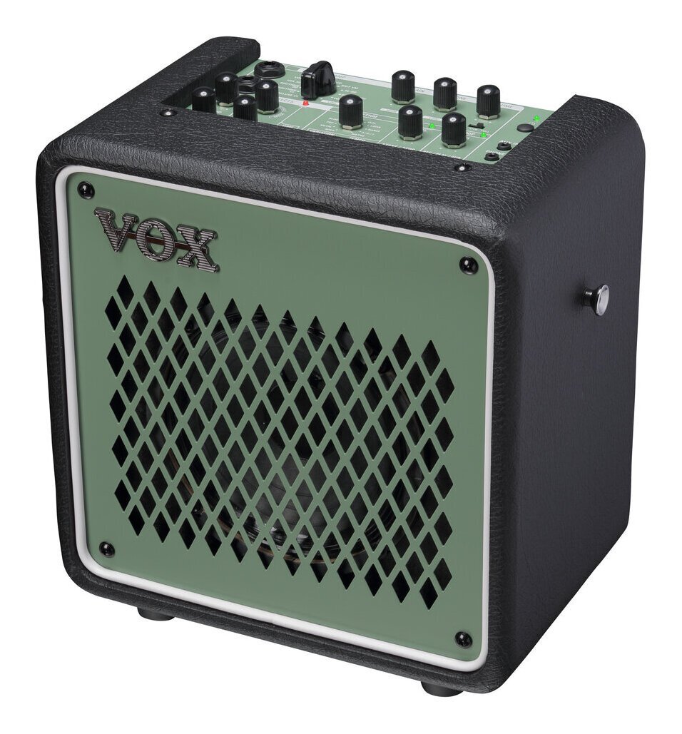 ★VOX VMG-10 GR Olive Green MINI GO 10 モバイルバッテリー駆動対応 モデリングアンプ/限定モデル★新品送料込_画像1