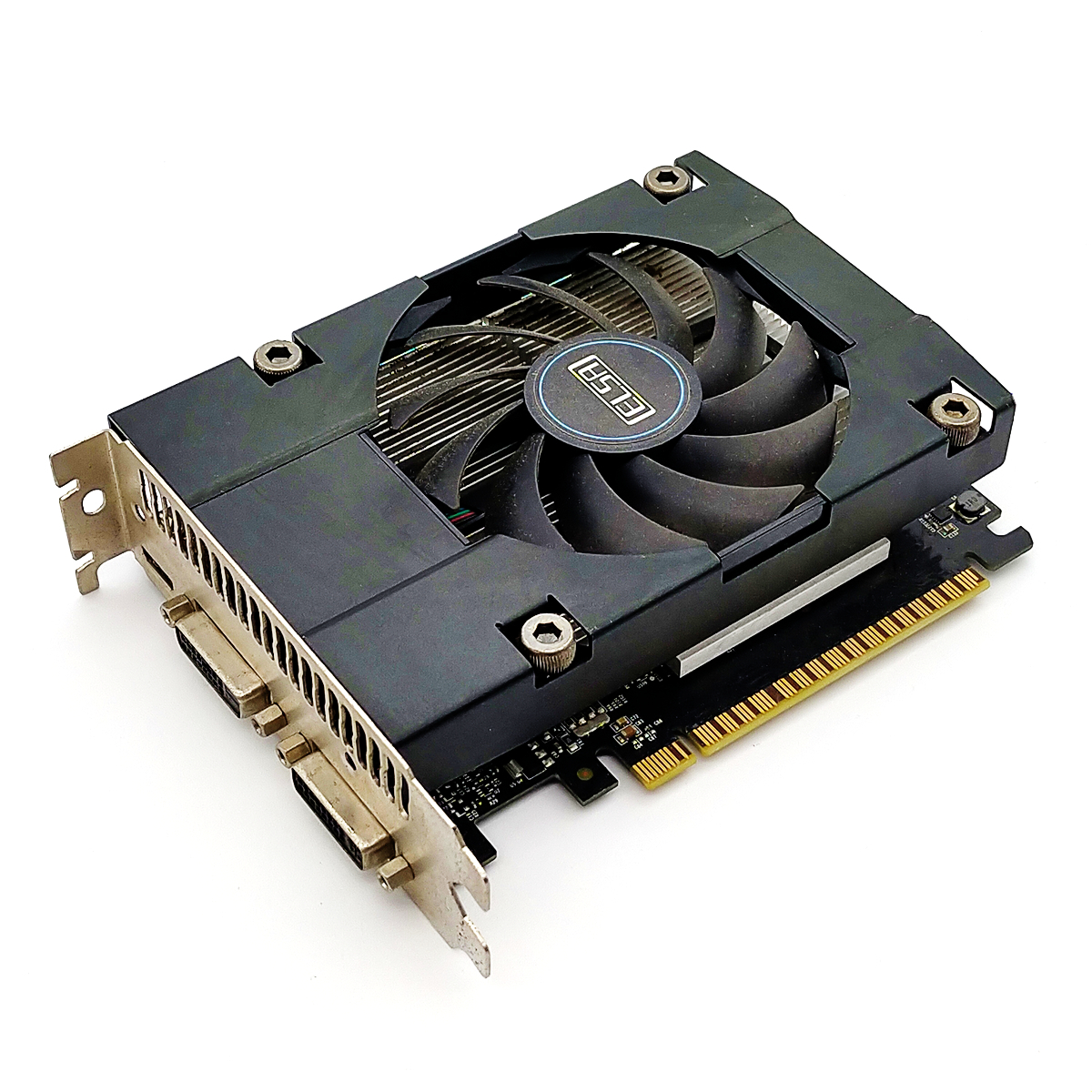 s013 PCパーツ グラボ ビデオカード GPU nVIDIA ELSA GeForce GTX750Ti 2G GDDR5 PCI-Express miniHDMI/DVIx2_画像1