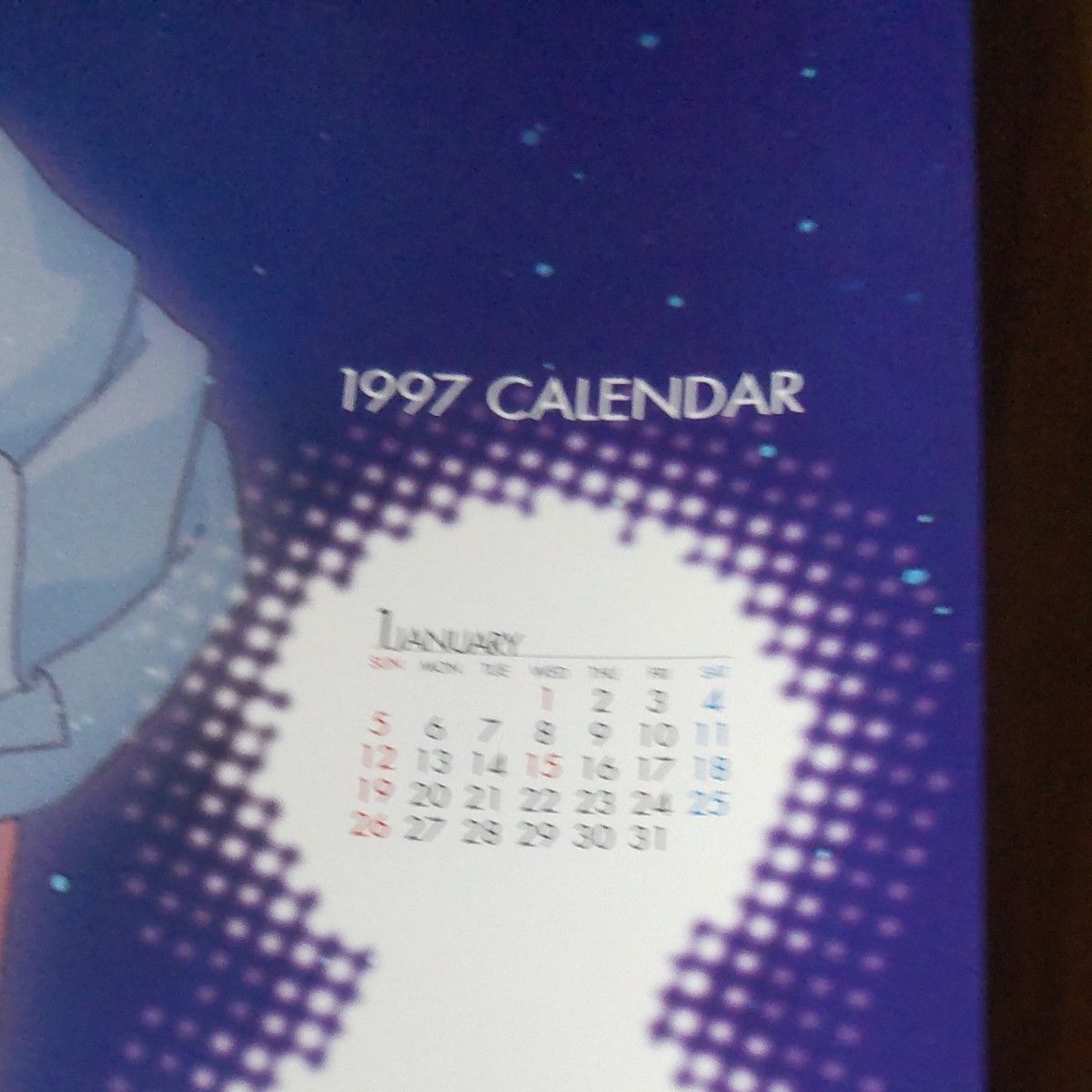 【非売品】ときめきメモリアル 1997年 カレンダー ポスター キングレコード 【非売品】