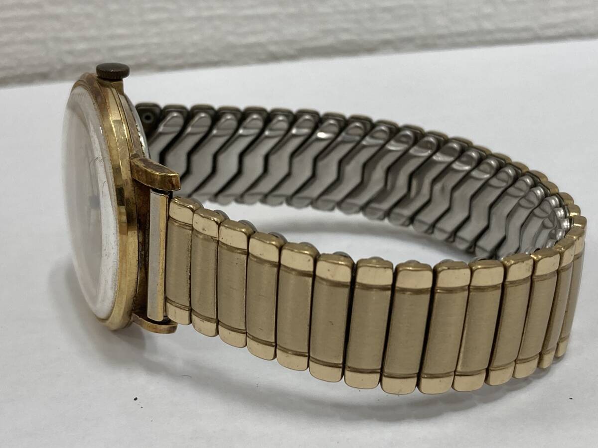 233-1* WALTHAM ウォルサム 手巻き コインウォッチ イーグルコイン ウォッチ メンズ 腕時計 ベルト社外 不動品 現状品の画像7