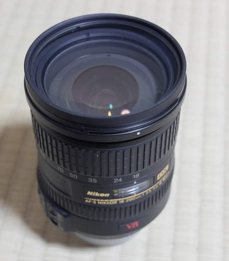 Nikon ニコン AF-S DX NIKKOR 18-200mm F3.5-5.6 G ED VR(レンズカバー付)_画像1