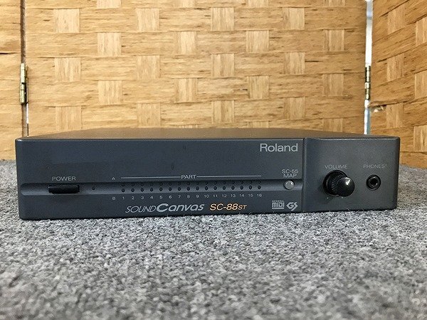 SNG05377SGM Roland ローランド 音源モジュール SC-88ST Sound Canvas 直接お渡し歓迎_画像2