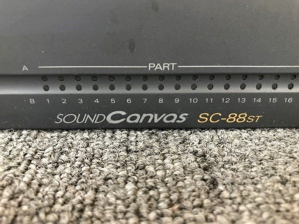 SNG05377SGM Roland ローランド 音源モジュール SC-88ST Sound Canvas 直接お渡し歓迎_画像5