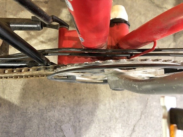 TIG38916大 ブロンプトン 折りたたみ自転車 M3L 赤 現状品 引取限定 神奈川県相模原市の画像7