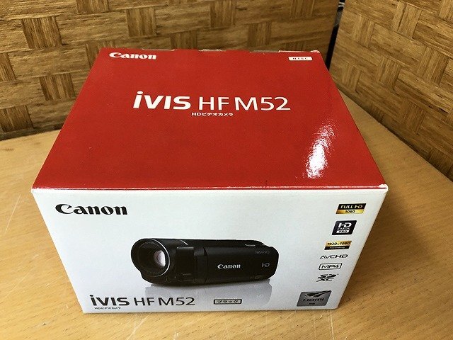 SAG41155大 キャノン iVIS HF M52 デジタルビデオカメラ 直接お渡し歓迎の画像10