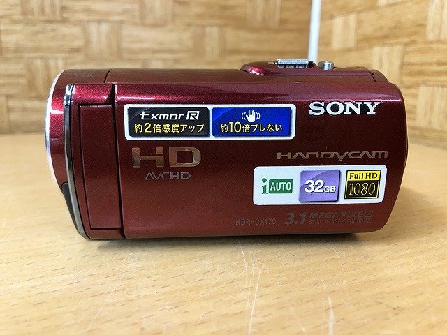 STG39333小 ソニー HANDYCAM デジタルビデオカメラ HDR-CX170 直接お渡し歓迎_画像5