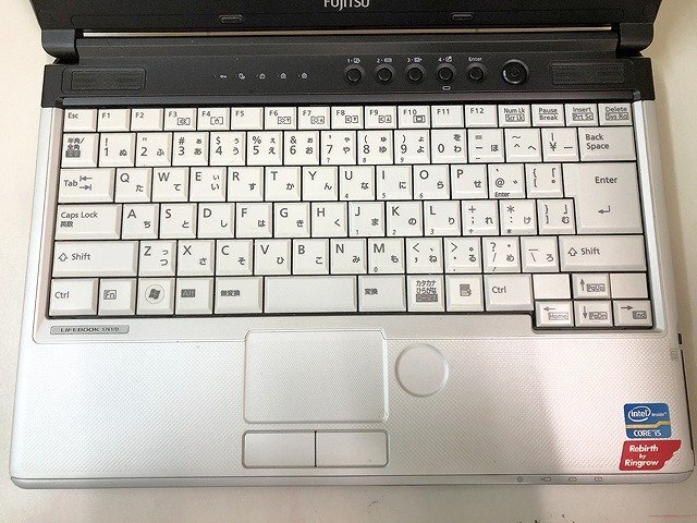 STG30467相 富士通 ノートPC FMVNS5NE Core i5-2520M メモリ4GB HDD250GB ジャンク 直接お渡し歓迎の画像5