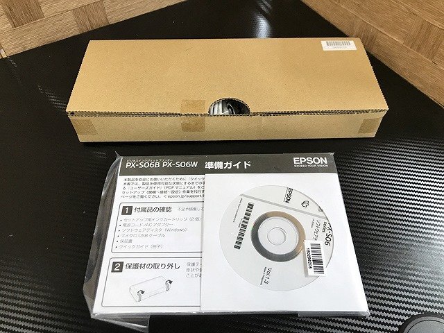 SYG43003相 ★未使用★ エプソン モバイルプリンター PX-S06W 2024年製 直接お渡し歓迎_画像8