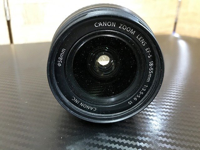 SYG43531相 キャノン カメラ DS126181 ZOOM LENS EF-S 18-55㎜ ジャンク品 直接お渡し歓迎_画像7