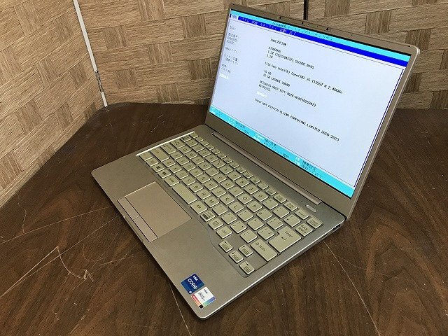 SQG42226相 富士通 ノートPC FMVC75F3GN Core i5-1135G7 メモリ16GB SSD256GB ジャンク 直接お渡し歓迎の画像1