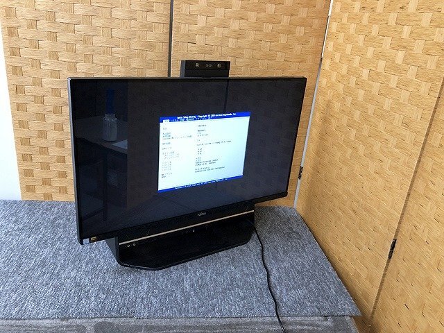 AMG38630相 富士通 一体型PC FMVF90B3B Core i7-7700HQ メモリ8GB HDD3TB 現状品 直接お渡し歓迎の画像1