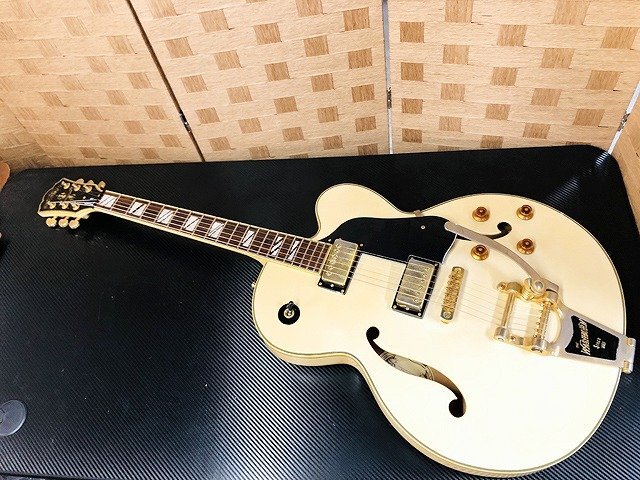 LBG39559相 Washburn エレキギター J7VNK Natural Spruce: 2x Humbucker ジャンク 直接お渡し歓迎の画像2