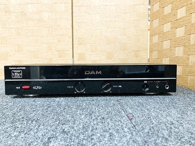 MWG34915大 第一興商 LIVE DAM DAM-AD7000 パワーアンプ 直接お渡し歓迎