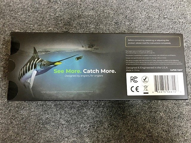 SCG03937 большой * нераспечатанный * Go FISH CAM рыбалка камера 1080P 60fps прямой самовывоз приветствуется 