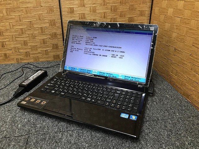 SBG43995八 Lenovo ノートPC G580 Core i5-3210N メモリ8GB 現状品 直接お渡し歓迎の画像1