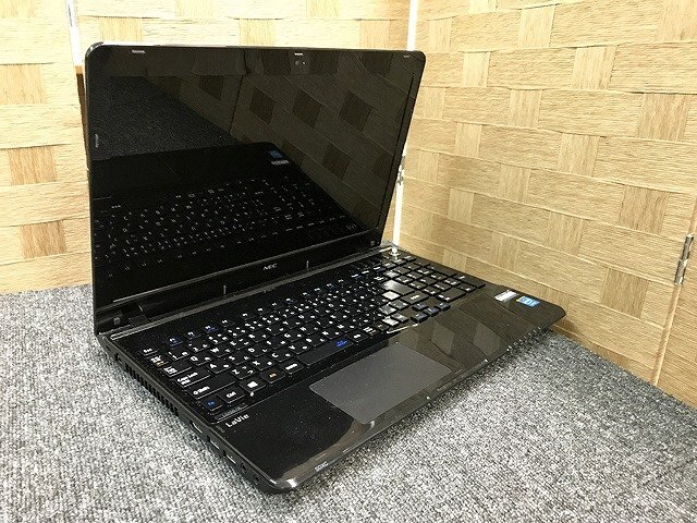 SDG44177相 NEC ノートPC PC-LS150RSB Celeron メモリ4GB HDD750GB ジャンク 直接お渡し歓迎の画像1