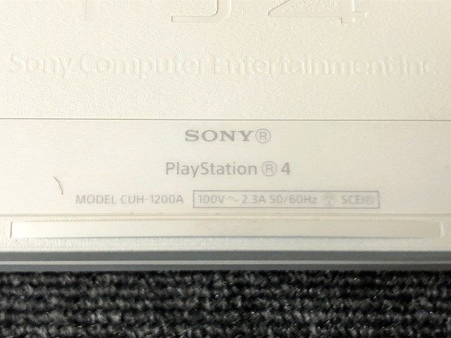 MAG45258世 SONY ゲーム機 PlayStation4 CUH-1200A 500GB コントローラー付 直接お渡し歓迎の画像5