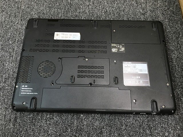 SDG44122相 東芝 ノートPC PT750T8ABFR Core i5-M 460 メモリ4GB HDD750GB ジャンク 直接お渡し歓迎の画像7