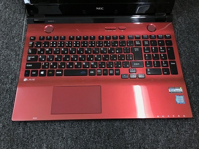 SDG44176相 NEC ノートPC PC-NS350EAR Core i3-6100U メモリ4GB HDD1TB ジャンク 直接お渡し歓迎の画像4