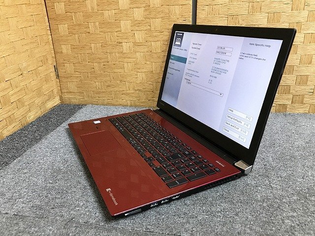 SMG44111相 東芝 ノートPC PTE5ERP-BJA Core i3-7100U メモリ8GB SSD250GB 現状品 直接お渡し歓迎の画像1