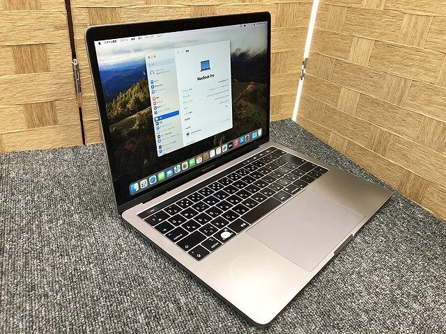 STG44155相 Apple MacBook Pro 13インチ 2018 Four Thunderbolt 3 Ports Core i5-8259U メモリ8GB SSD500GB 直接お渡し歓迎の画像1