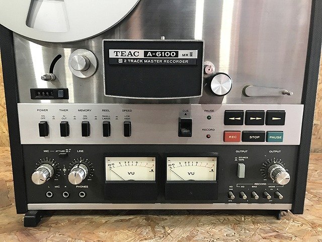 AYG45881.TEAC Teac open reel deck A-6100 MKII Junk direct pick up welcome 