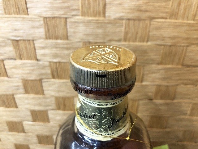 SFG42941世 ★未開栓★ プレジデント PRESIDENT SPECIAL RESERVE DE LUXE スコッチ 750ｍL 43% 発送のみ_画像3