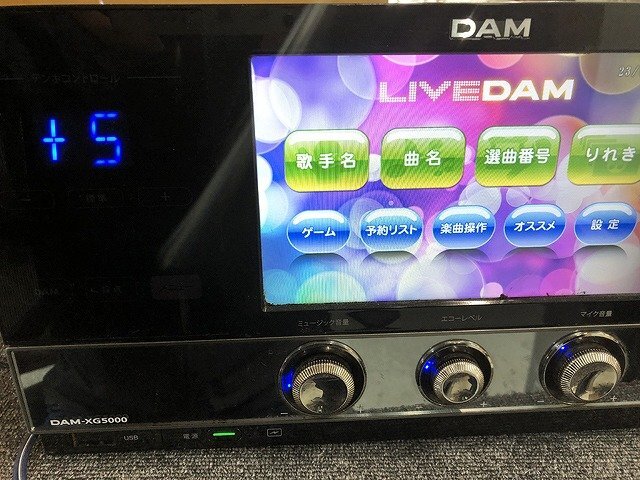 MFG44969相 第一興商 LIVE DAM DAM-XG5000 カラオケ機器 直接お渡し歓迎_画像2