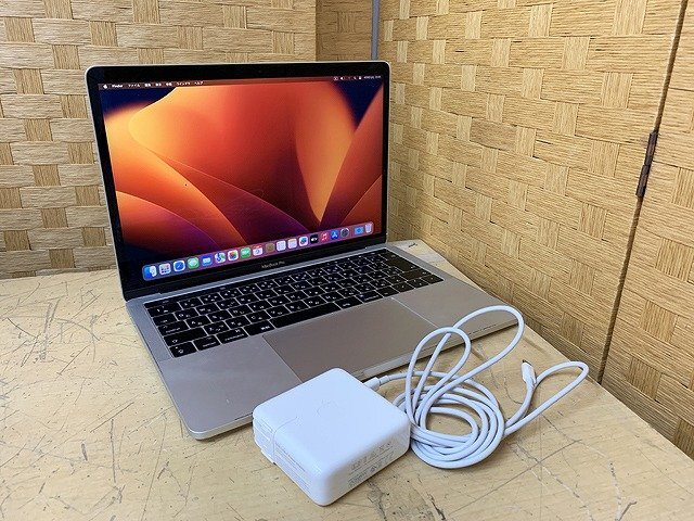 SDG30486相 Apple MacBook Pro A1706 13インチ 2017 Four Thunderbolt 3 Ports Core i5-7267U メモリ8GB SSD256GB 直接お渡し歓迎_画像1