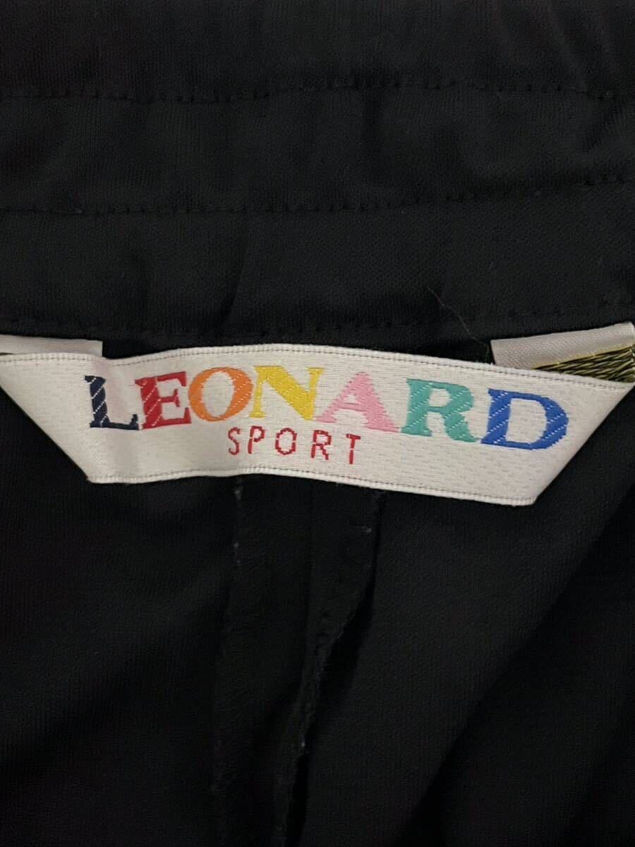 ★LEONARD SPORT レオナールスポーツ パンツ トラックパンツ 花柄 レディース 38サイズの画像3