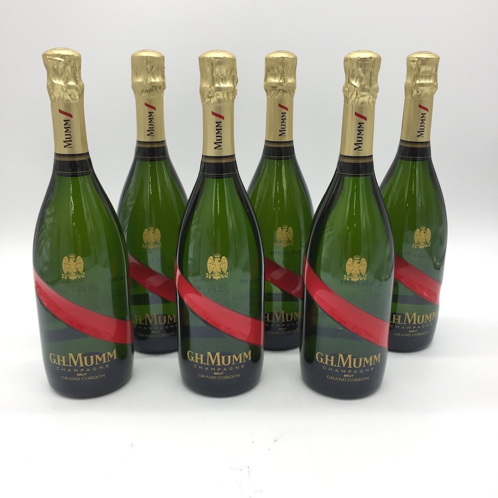 【1円～複数出品中！】マム グラン コルドン BRUT シャンパン 750ml×６本セット※同梱不可_画像1