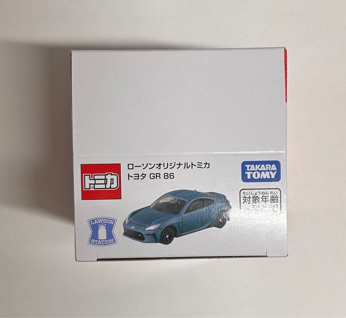 ローソン　オリジナル　トミカ　トヨタGR86 外箱未開封　4台セット